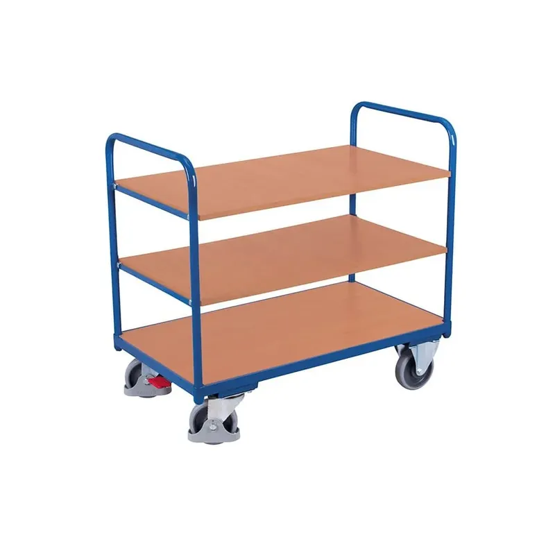 Super-Preis Etagenwagen 3 Böden, 250 kg Traglast, Werkstattwagen, Transportwagen